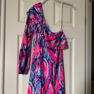 Lilly Pulitzer NWT One Shoulder Dress